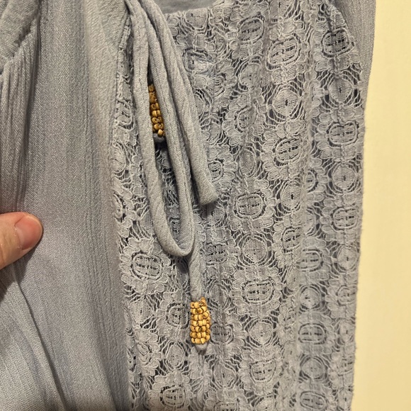 Free People Maxi Dress with lace inserts - Picture 4 of 5